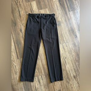 Van Heusen Men's Black Dress Trousers